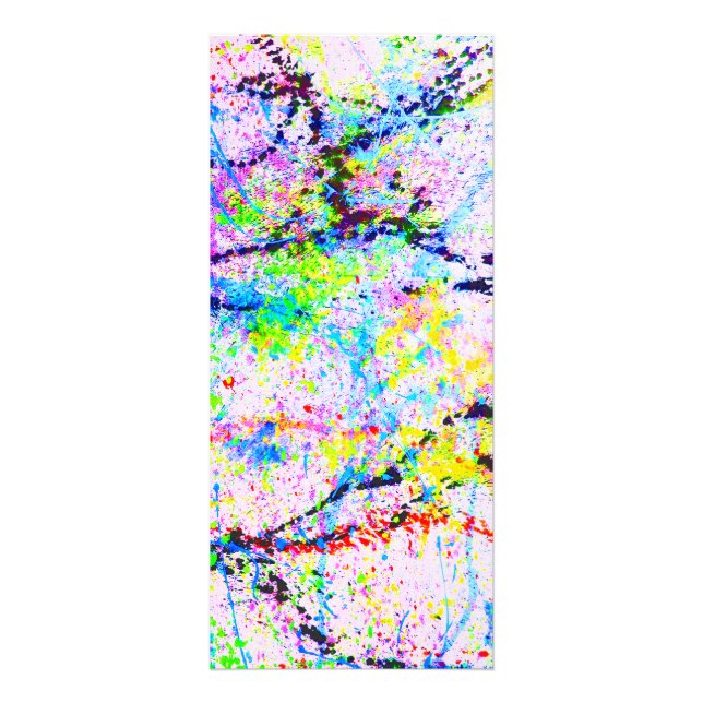 Carte Publicitaire Couleurs folles (Devant)