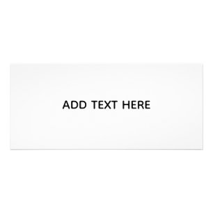 Carte Publicitaire Créez votre propre blanc