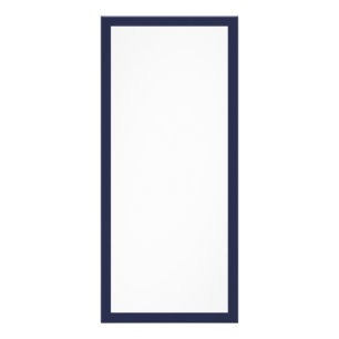 Carte Publicitaire Créez votre propre bordure bleue de minuit