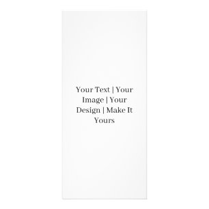 Carte Publicitaire Créez votre propre design 4"l x 9"w
