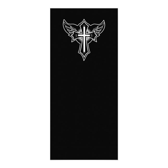Carte Publicitaire Croix chrétienne (Devant)