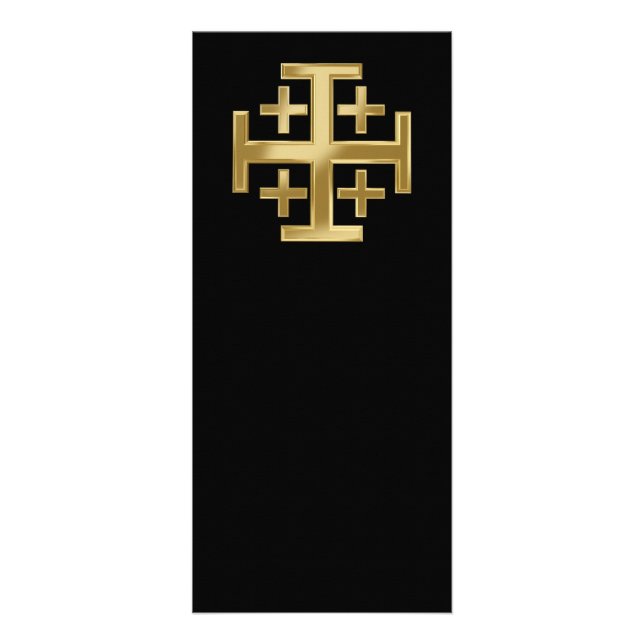 Carte Publicitaire Croix chrétienne (Devant)