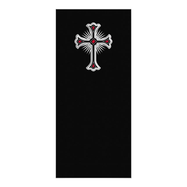 Carte Publicitaire Croix chrétienne (Devant)