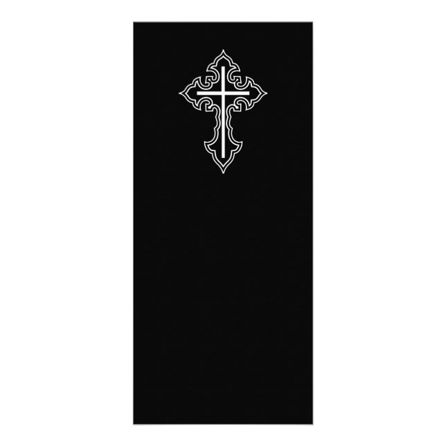Carte Publicitaire Croix chrétienne (Devant)