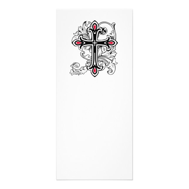 Carte Publicitaire Croix gothique (Devant)