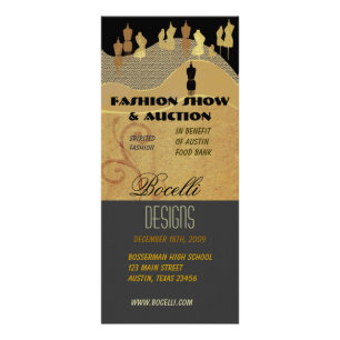 Carte Publicitaire Défilé de mode et avantage