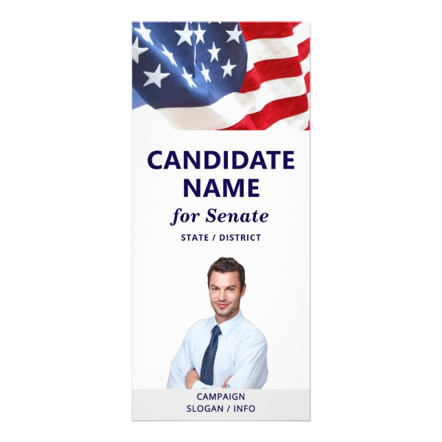 Carte Publicitaire Democratic 2026 Political Campaign Canvassing Tool (Devant)