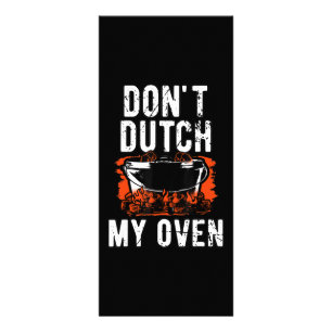 Carte Publicitaire Dont Dutch My Oven - Funny Grill and BBQ