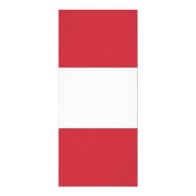 Carte Publicitaire Drapeau autrichien (Devant)