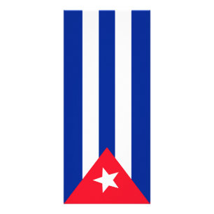 Carte Publicitaire Drapeau Cuba