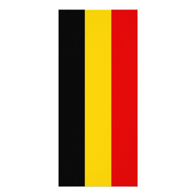 Carte Publicitaire Drapeau de Belgique (Devant)