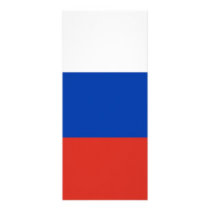 Carte Publicitaire Drapeau de la Russie