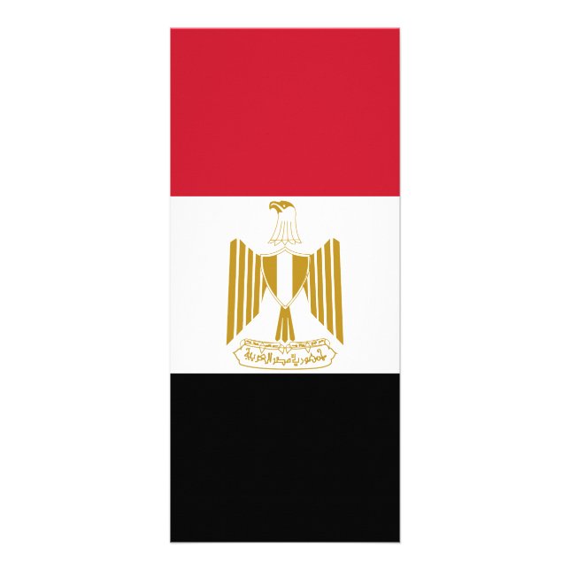 Carte Publicitaire Drapeau de l'Égypte (Devant)