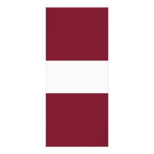 Carte Publicitaire Drapeau de Lettonie