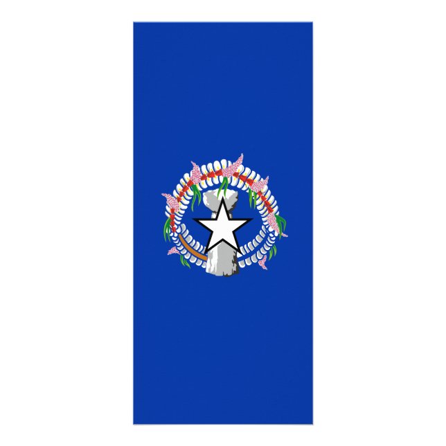 Carte Publicitaire Drapeau des îles Mariannes du Nord (Devant)