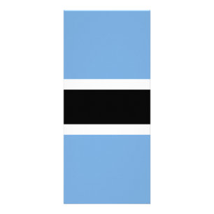 Carte Publicitaire Drapeau du Botswana