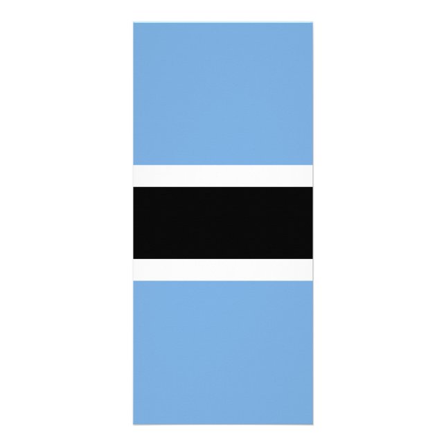 Carte Publicitaire Drapeau du Botswana (Devant)