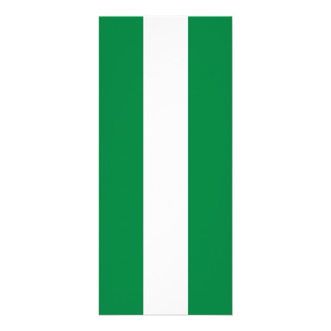 Carte Publicitaire Drapeau du Nigeria (Devant)