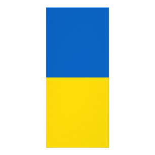 Carte Publicitaire Drapeau ukrainien