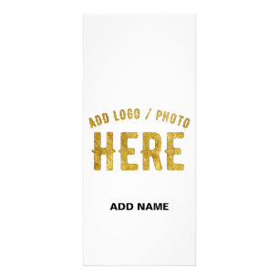 CARTE PUBLICITAIRE ÉLÉGANT BLANC PERSONNALISABLE MODERNE VERIFIED DE 