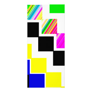 Carte Publicitaire Escaliers colorés