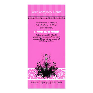Carte Publicitaire Fashion Diva Invitations, Flyers et Stickers