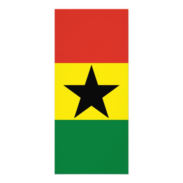 Carte Publicitaire Flag du Ghana (Devant)
