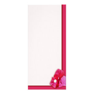 Carte Publicitaire Fleur de bouganvillée