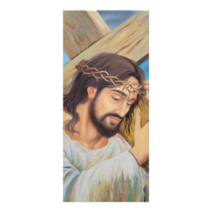 Carte Publicitaire Foi chrétienne Jésus Christ