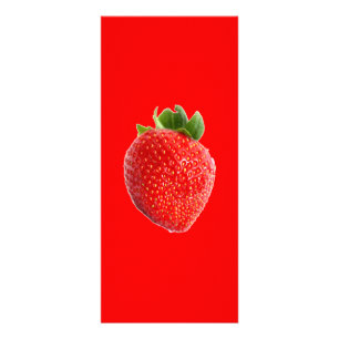 Carte Publicitaire Fraise d'été