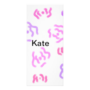 Carte Publicitaire Fuchsia floral aquarelle ajouter nom texte moderne