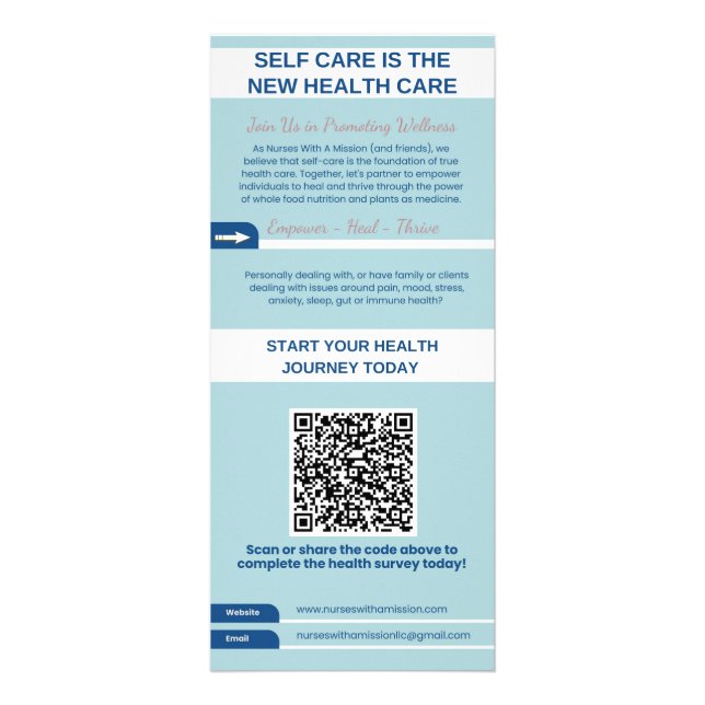 Carte Publicitaire Générique NWAM (Dos)