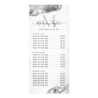 Glam Silver Grey Parties scintillant Agate Marbre