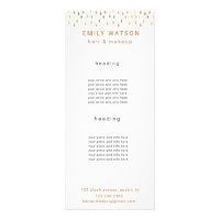 Gold Rain Drops Faux Foil Trendy Price