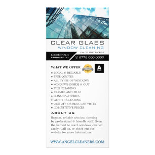 Carte Publicitaire Gratte-ciel, Service de nettoyage Tarifs