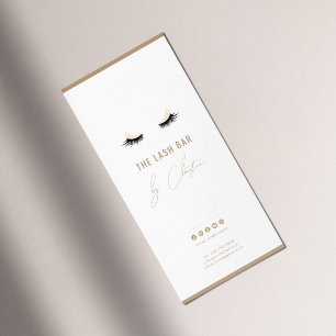 Carte Publicitaire Guide de tarification de Lash Brow Bar Business Sa