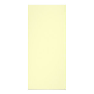 Carte Publicitaire Jaune Beurre Uni