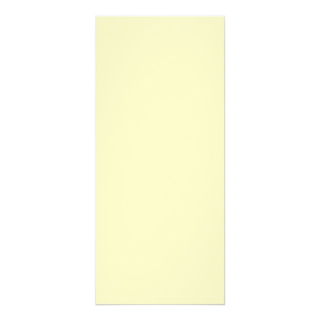 Carte Publicitaire Jaune Beurre Uni (Devant)