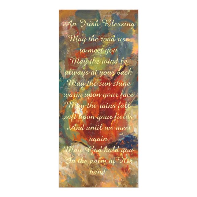 Carte Publicitaire Joli floral encore vie Heartffes condoléances (Devant)