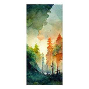 Carte Publicitaire La forêt (nature)