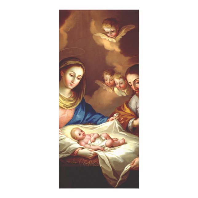 Carte Publicitaire La Nativité de Jésus-Christ  (Devant)