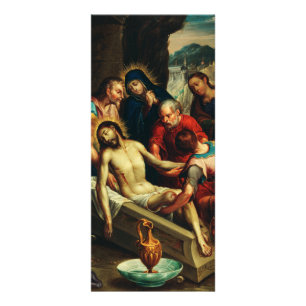 Carte Publicitaire La tombe du Christ Juan Rodríguez Juarez