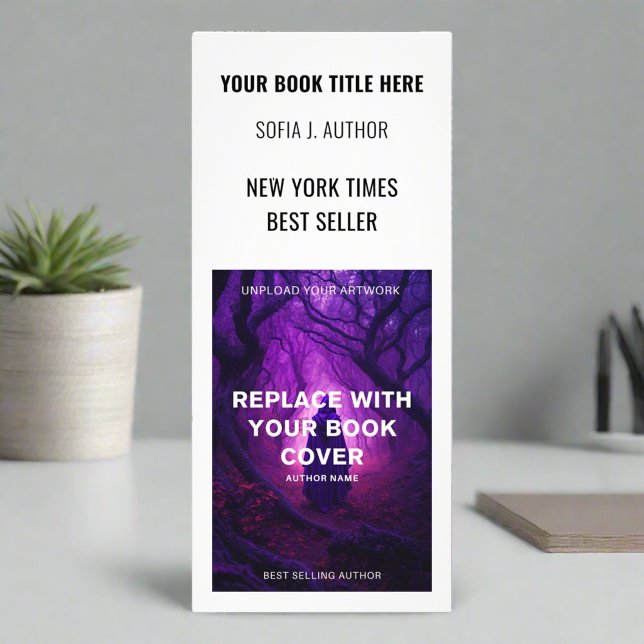 Carte Publicitaire Lancement du livre de l'auteur de l'événement prom (Créateur téléchargé)