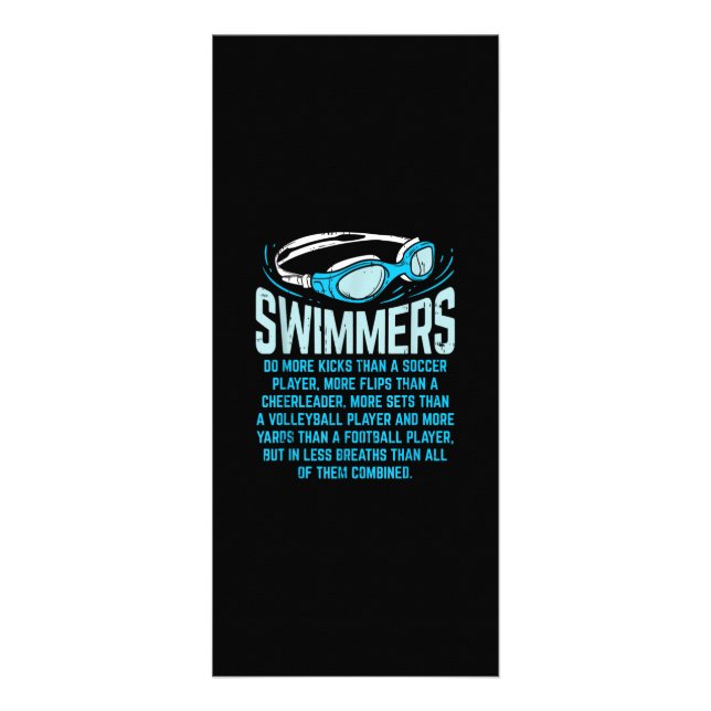 Carte Publicitaire Le Poison de Swimming Lover (Devant)