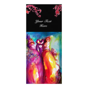 Carte Publicitaire LE TROISIÈME MASQUE Costume Designer, Artiste de t