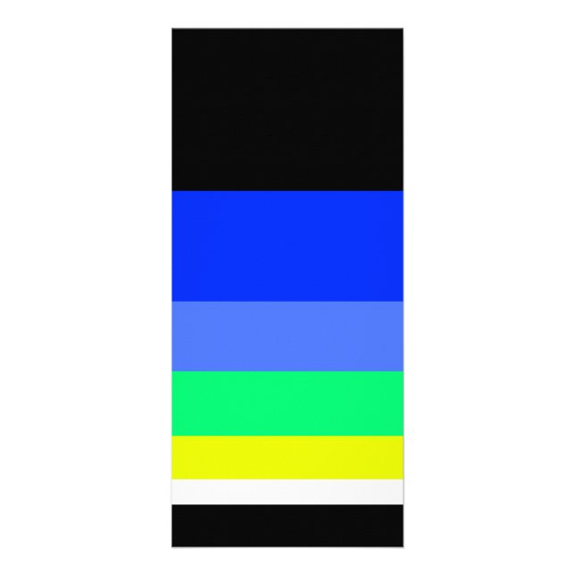 Carte Publicitaire Lignes sombres (Devant)