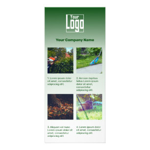 Carte Publicitaire Logo CTA Services d'entretien de pelouse Informati