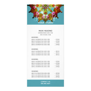 Carte Publicitaire Mandala du Solstice d'Été