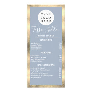 Carte Publicitaire Manucure de maquillage des cheveux Manicure Pedicu