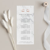 100 Cartes Rendez-vous Rose Marbre 8,9x5,1cm - Pour Salon Coiffure, Esthétique, Beauté | Cartes Professionnelles